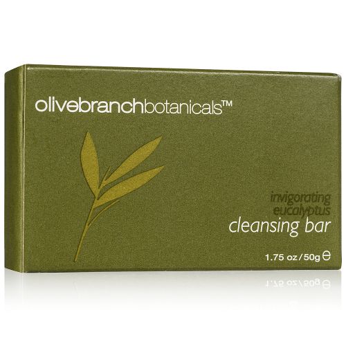  1.75oz/50g Olive Branch Eucalyptus Cleansing Bar - Carton