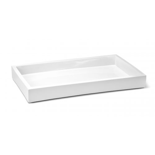 Delta White Amenity Tray