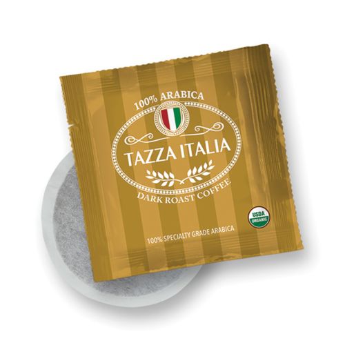 Tazza Italia Dark Roast Organic Regular Coffee, set of 10 | Simply Supplies
