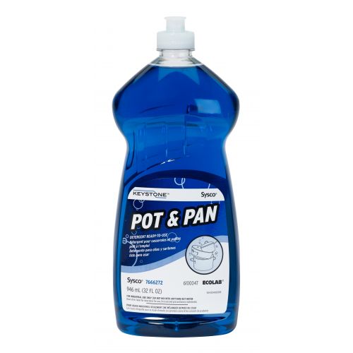 Keystone Pot & Pan Detergent, 32oz (case of 9)