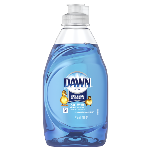 Dawn Ultra Dishwashing Liquid Dish Soap, 7oz, Blue