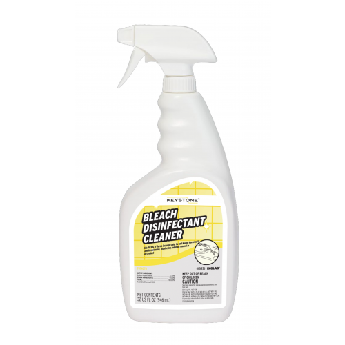 Keystone Bleach Disinfectant Cleaner 32oz (case of 4)