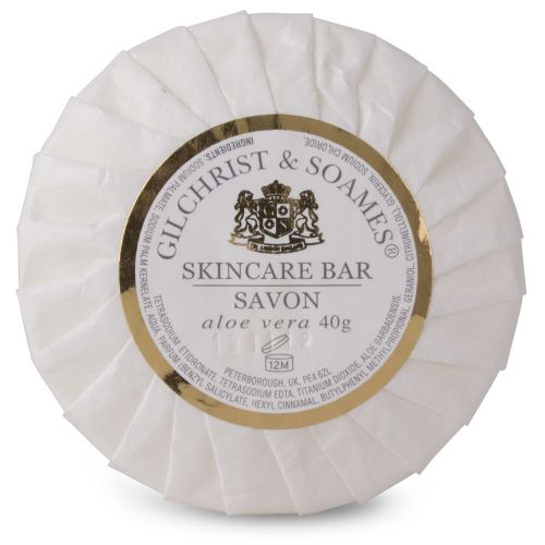 1.5oz/42g English Spa Round Aloe Tissue Pleat Wrap