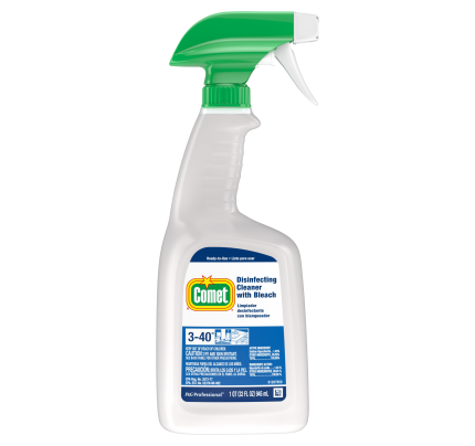 Comet® Disinfecting Cleaner with Bleach, 32oz Spray (case of 8)