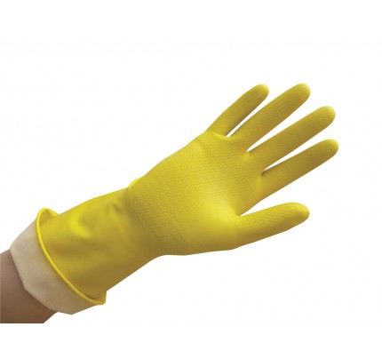 Ambitex Pro® Flocklined Gloves Powder Free, Yellow, Extra Large