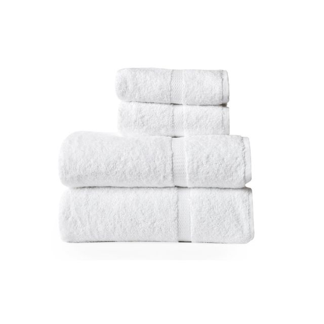 2 Pack Grand Royal 100% Ring Spun Cotton Manchester Mills Hotel Towel Tan  56x28